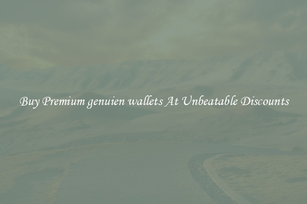 Buy Premium genuien wallets At Unbeatable Discounts