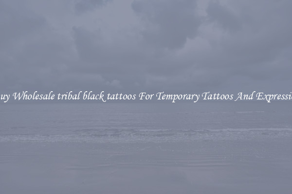 Buy Wholesale tribal black tattoos For Temporary Tattoos And Expression
